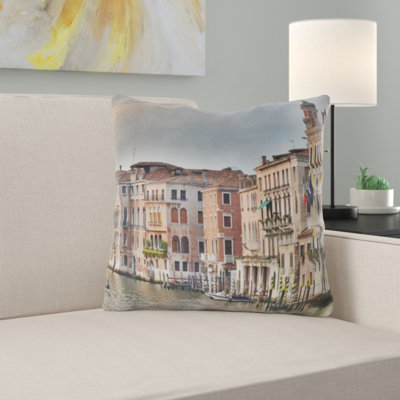 Coussin décoratif grand canal