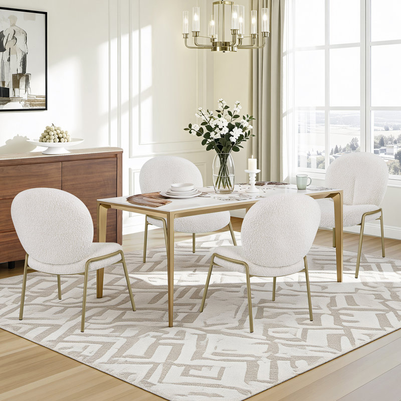 Table de salle à manger Camila, H 29,92 po x L 62,99 po x l 35,43 po