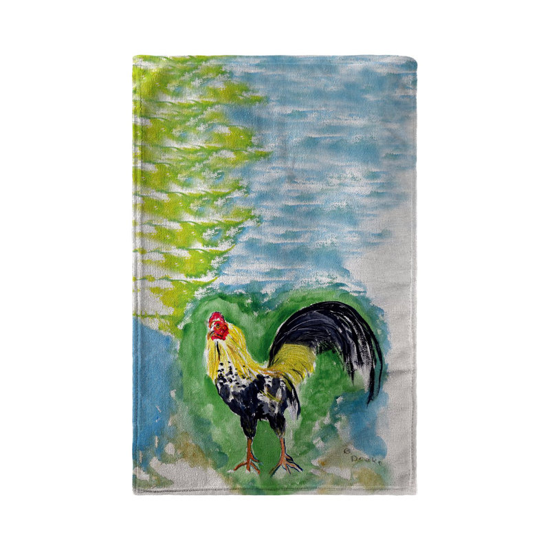 Serviette de plage bantam coq Ghyslaine