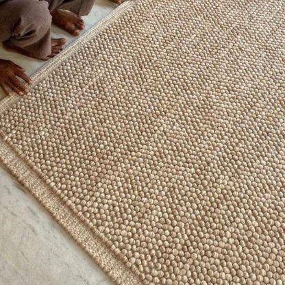 Area Rug in Beige