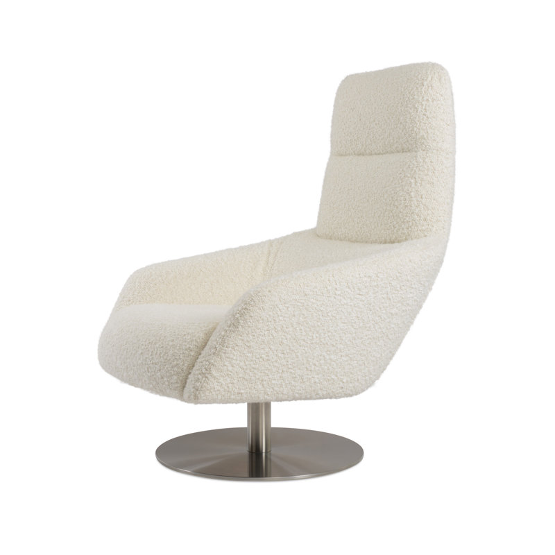 Fauteuil BRC, Laine blanc cassé