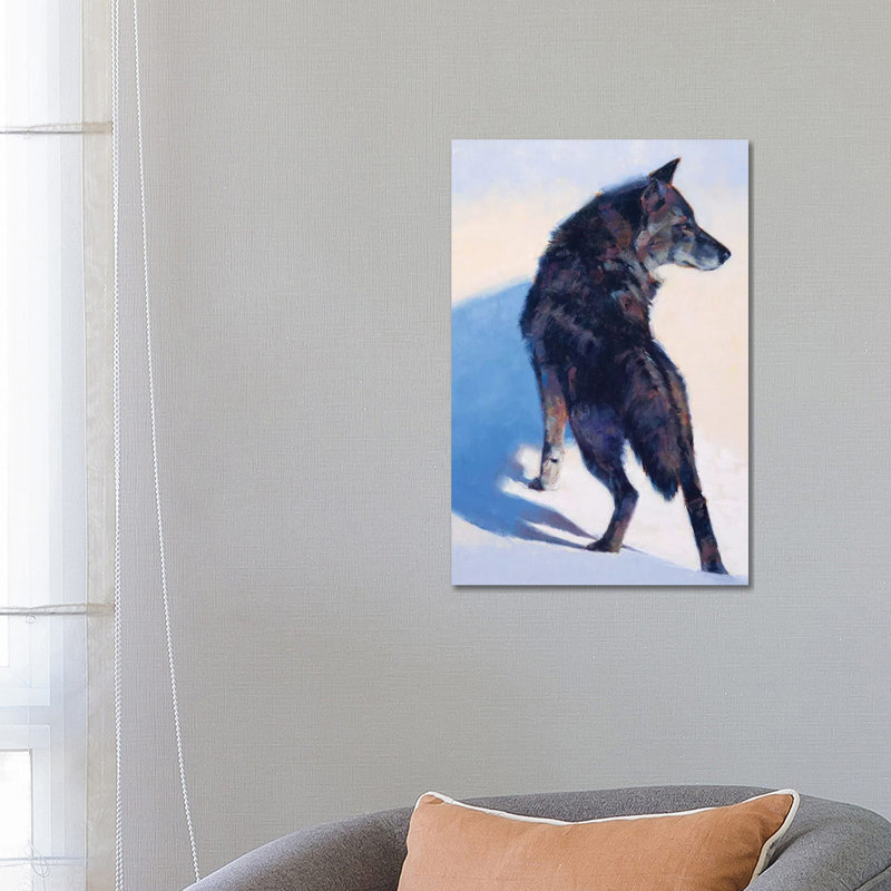 Wolf Study I by Julie T. Chapman - Wrapped Canvas Gallery-Wrapped Canvas Giclée, 66.04 cm H x 45.72 cm W