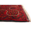 Tapis décoratif en laine noué à la main de conception unique 3 pi 11 po x 5 pi 4 po Bonchea