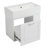 21.8 Inch Bathroom Vanity With Sink, Wall Mounted Floating Cabinet, One Big Drawer, Adjustable Shelf, Toilet Paper Holder, Soft-Close System-1857980195