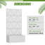 Boîte à fleurs avec treillis H 59 po x l 30 po Iona-1085717970