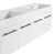 Lavabo blanc / base blanc brillant est en rupture de stock