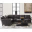 Strada Leather Sectional
