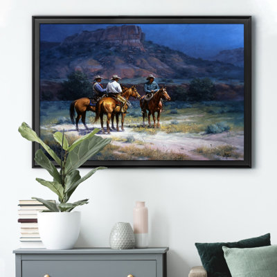 Moonshine - Matted and Framed Under Acrylic Glass, Large Living Room Wall Art