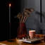 Plant / Floral Scented Tumbler Candle with Ceramic Holder