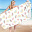 Microfibre serviette de plage super colorée serviette de plage anti-sable serviette polyvalente pour piscine de voyage 30 x 60 pouces-608934451