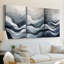 ABSTRACT Series CDLxxvii - Toile tendue sur mesure - 3 pièces-645889423