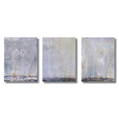 Blue Rain Print by John Beard