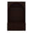 Arched Entryway Hall Tree With Bench And 3 Cabinets, Entryway Coat Rack With 4 Golden Hooks And Top Compartments-1710364341