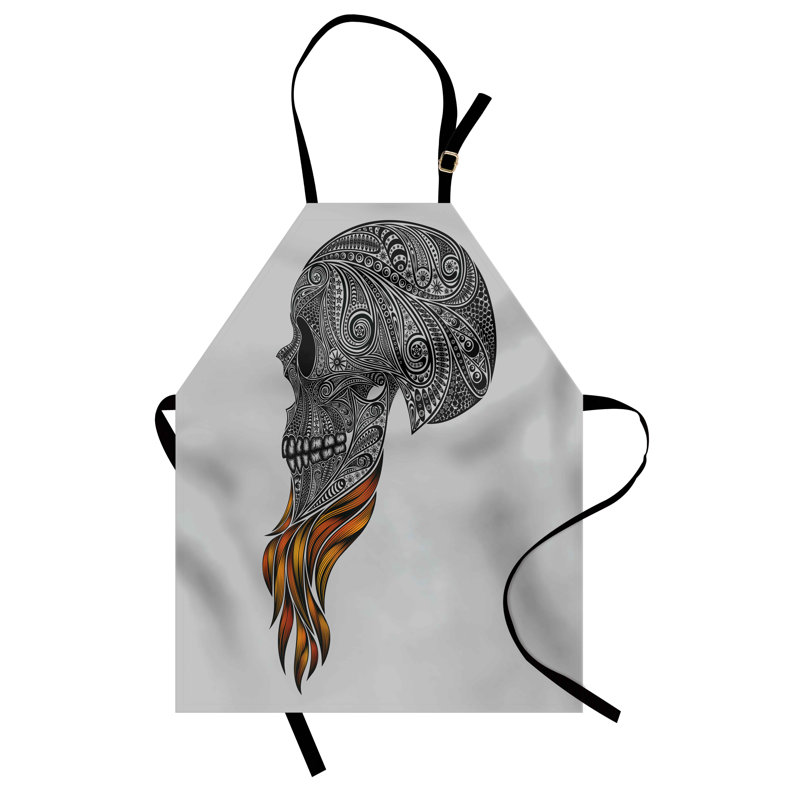 No Pattern Bib Apron