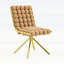 Ensemble de 2 chaises capitonnées modernes au design unique-648959252-648959256