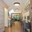 Modern Farmhouse Flush Mount Ceiling Light With Textured Crystal Glass