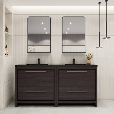 Ensemble de meuble-lavabo double 72 po Catori
