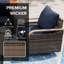 Chaise longue d'extérieur en osier Teralee-1193828956