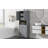 Tall Bathroom Storage Cabinet With Laundry Basket-571482310
