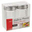 Brand Glass No Salt And Pepper Shaker Set