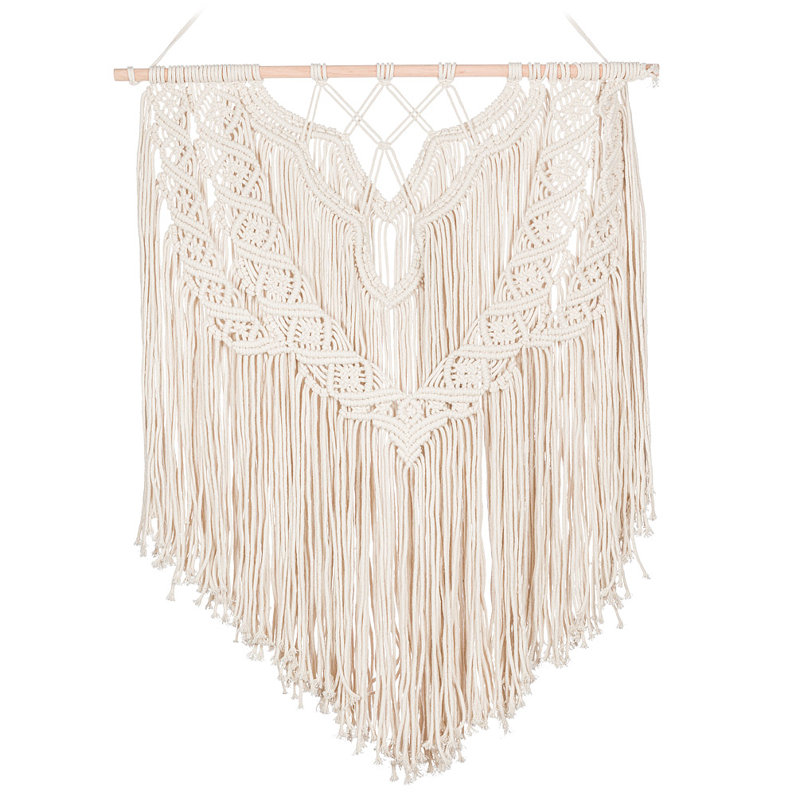 Boho Abstract Wall Decor on Fabric