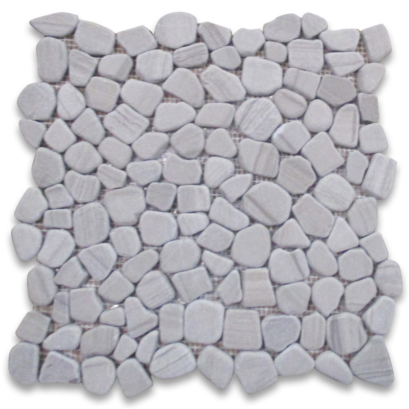 Carreau de mosaïque en marbre 12 po x 12 po