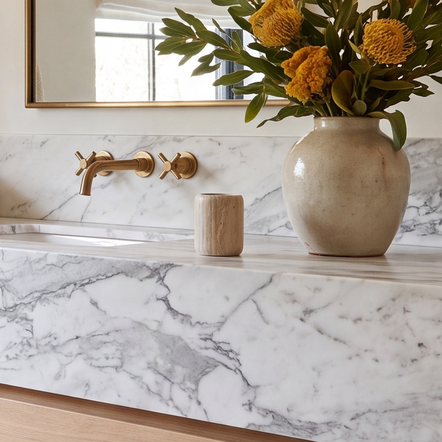 Austin Marble Tumbler