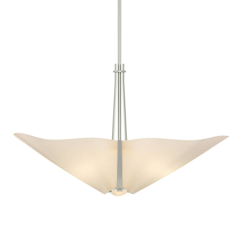 Kirigami 3 - Light Unique/Statement Geometric Chandelier, Sterling