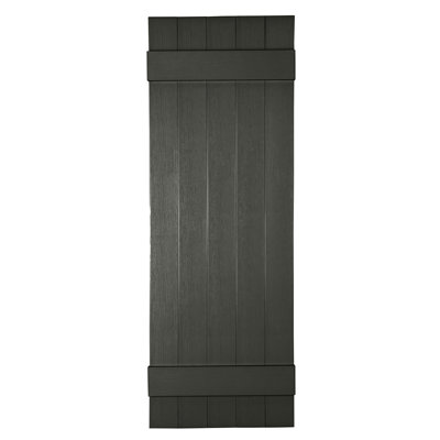 Custom 5 Board Closed BNB Shutters