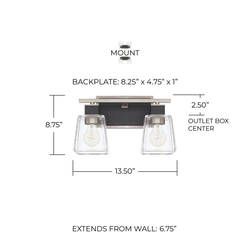 Tux Dimmable Vanity Light, 2
