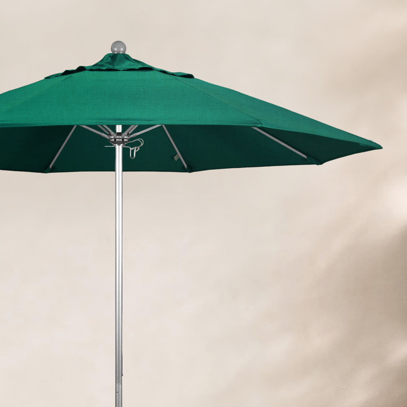 Parasol de marché 9 pi Hibo, Spectre Aztec Sunbrella® Plainweave