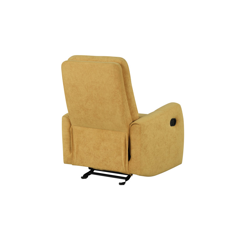 Paterson 0B1ACA3CE2894978B06701606B3D5004 Swivel Recliner , Yellow, Yellow