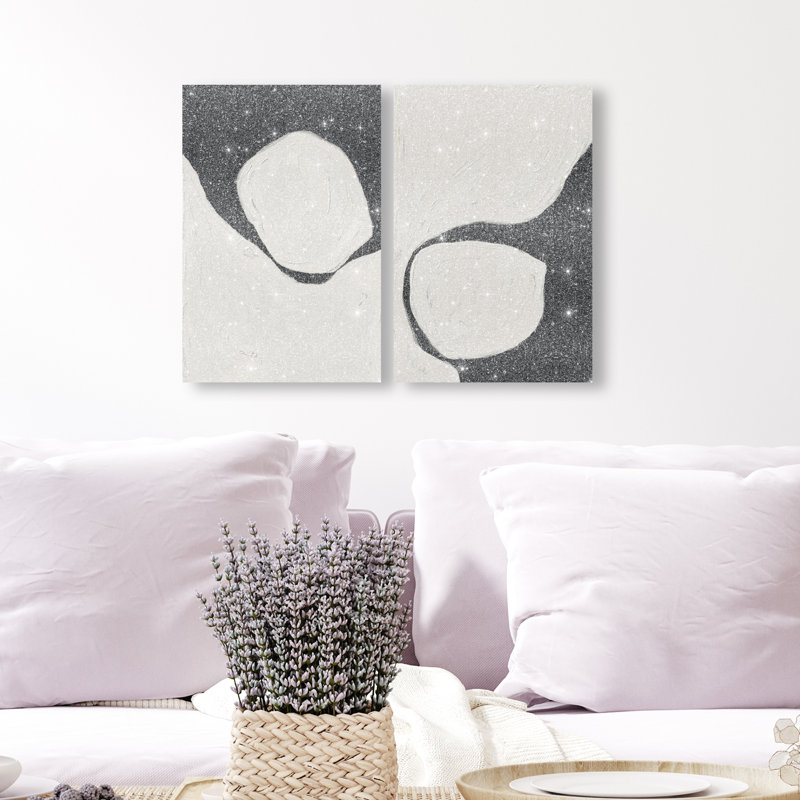 Neutral Balance Set Set by Oliver Gal, 15" H x 10" W, Gallery Wrapped