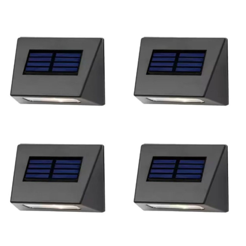 Solar Bronze Integrated Led Downcast Deck Light (4pk)
