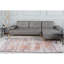 Tapis beige / brun / rouille en polyester tissé à la machine Goss-202263459