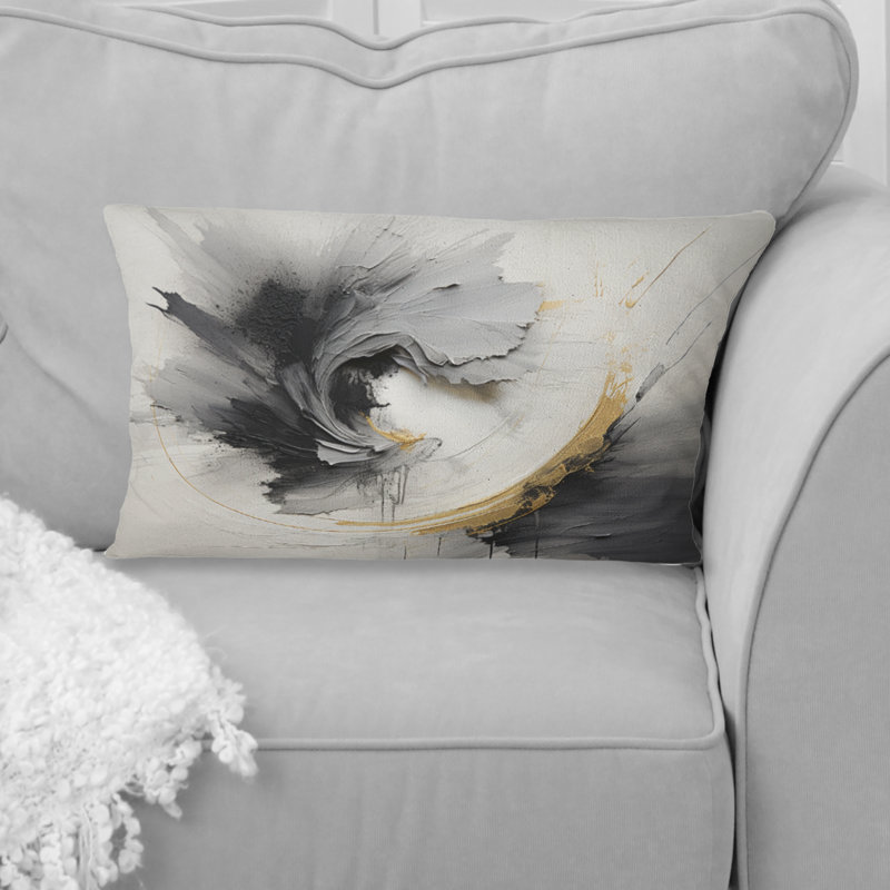 Coussin Infinity Motion III - Abstract Spirals
