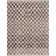 Chaparro Contemporary Checkered Charcoal Area Rug