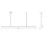 Stiletto 1 - Light LED Pendant-44563607-44563611
