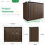 Garden Storage Box Shed-122592361