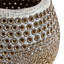 Perforated Porcelain Vase, Silver