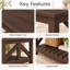 Table basse 31,5 po Farmhouse-190111698-190111699