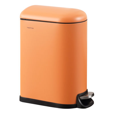 Roland Steel Step On Trash Can