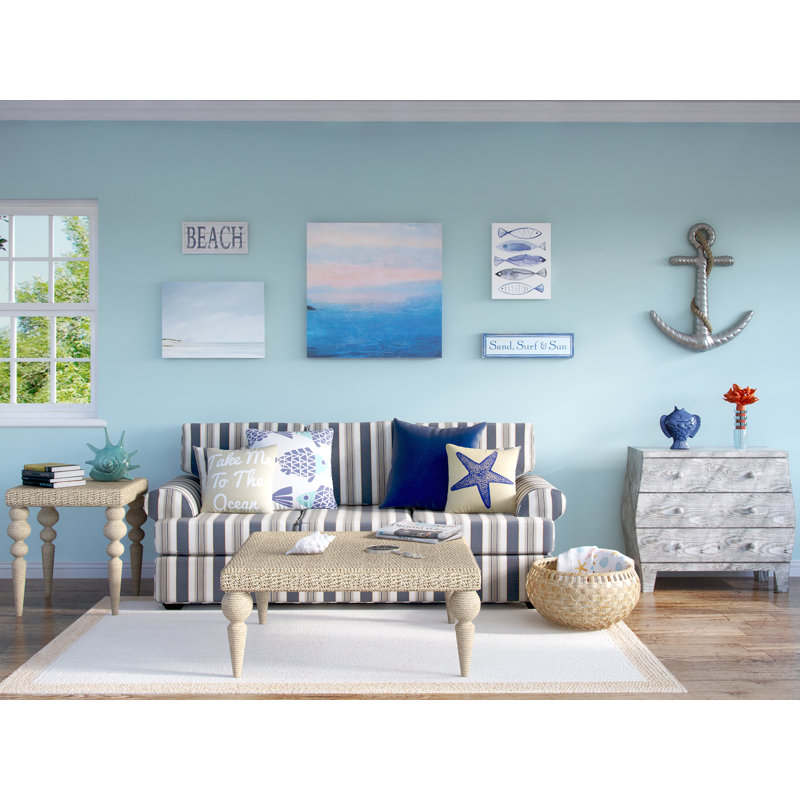 Palermo Casual Bordered Power Loom Jute Off White Rug, Rectangle 7'6" x 9'6"