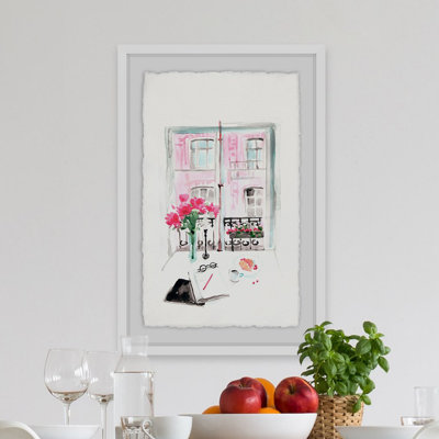Window View - Single Picture Frame Painting