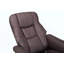 Fauteuil inclinable pivotant en cuir Scratch Cat