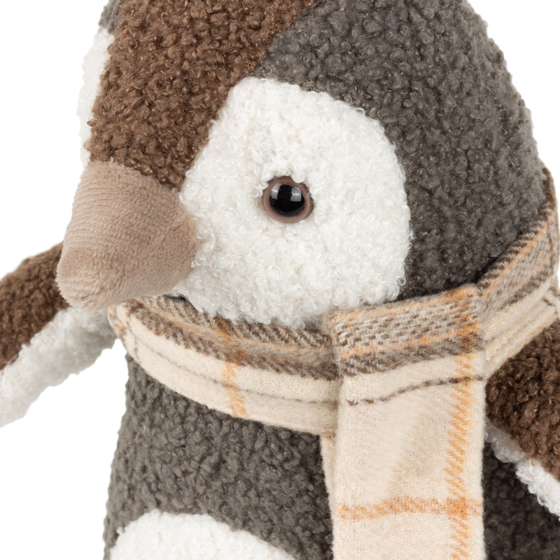 Boucle Penguin Fabric Doorstop