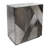 German Silver 2 Door Cabinet