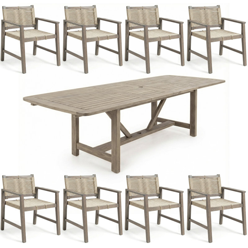 Ensemble de patio, Gris, 8
