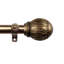 Tringle à rideaux à 4 côtés Tyoma en nickel satiné 13/16 po Tyoma-72252743-119114741