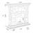 Iseminger 40"  Electric Fireplace-448512912
